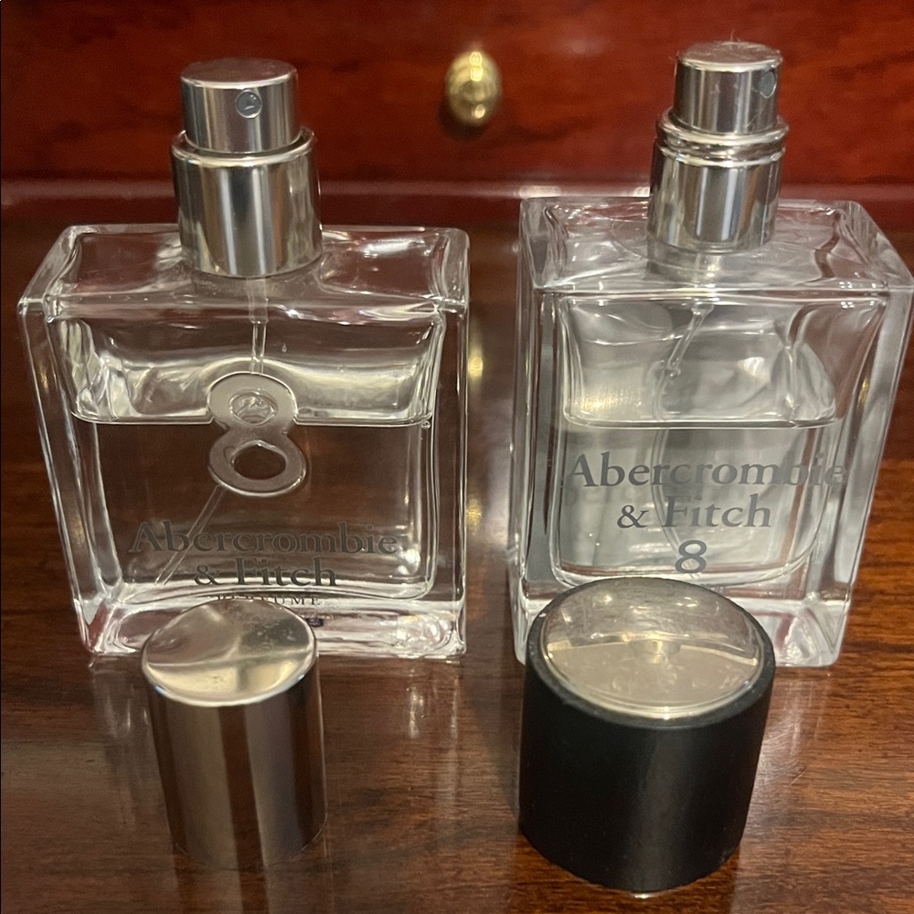 Abercrombie & Fitch Clear Glass Perfume Duo - Picture 3 of 3